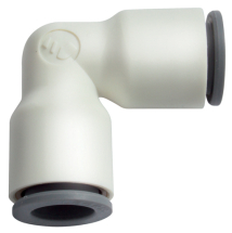 LE-6302 04 00W 04MM OD Tube Equal Elbow